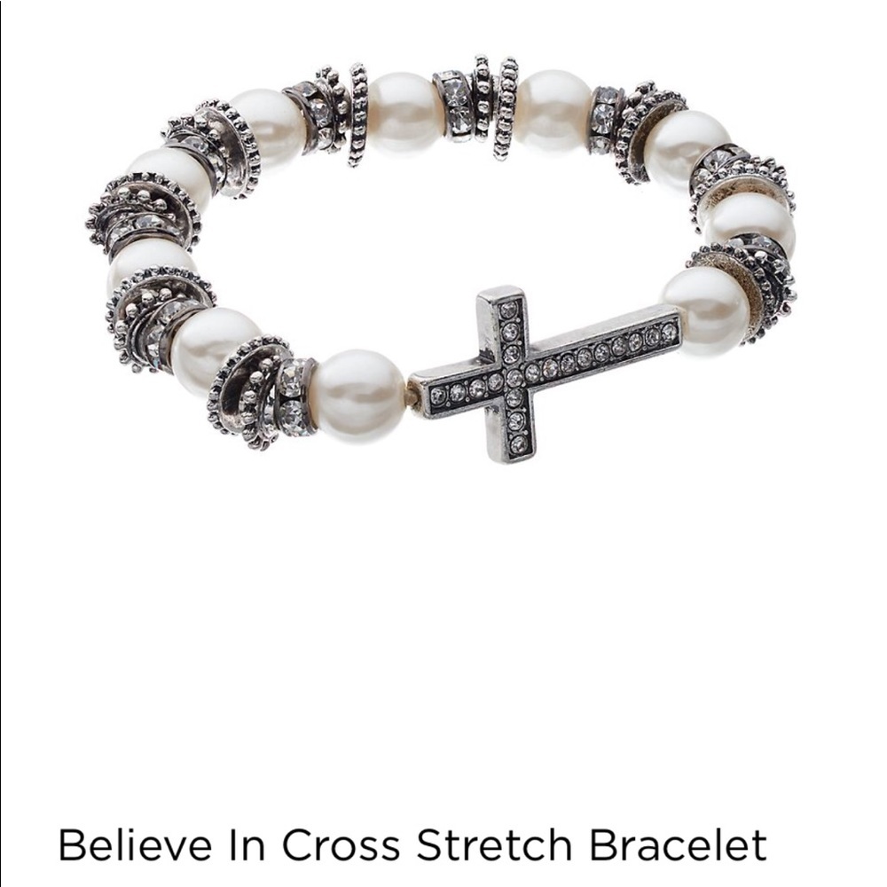 Gorgeous Cross paved crystal bracelets